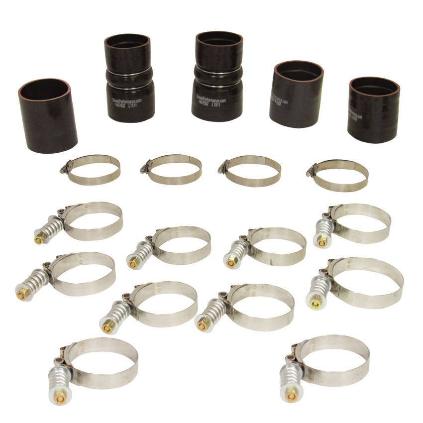 BD Diesel 1047030 BD 7.3L Powerstroke Intercooler Hose & Clamp kit Ford 1999.5-2003