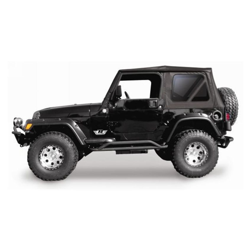 Rampage 68835 1997-2006 Jeep Wrangler(TJ) Complete Top - Black Diamond