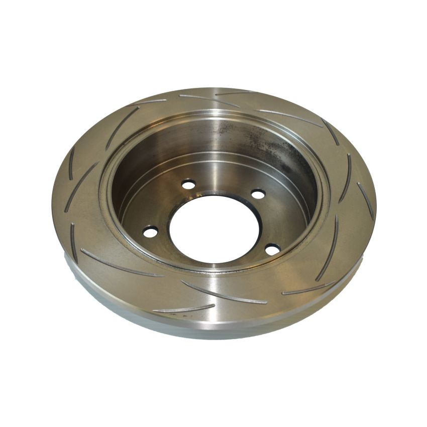 DBA 08-14 Mitsubishi Lancer ES Rear T2 Slotted Street Series Rotor