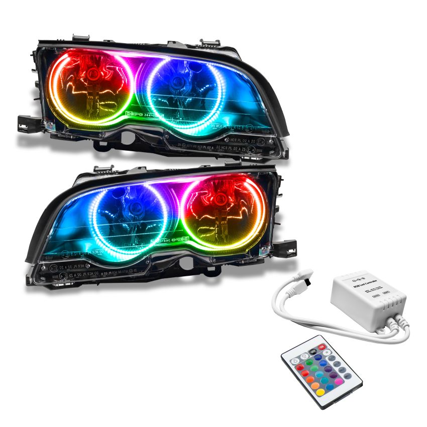 Oracle Lighting 8113-504 Pre-Assembled Headlights, Halogen, ColorSHIFT(tm) - Simple
