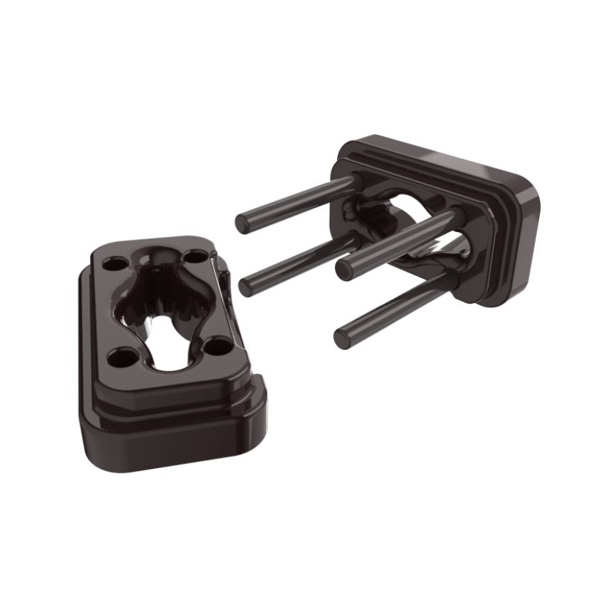 PROTHANE PTN4-508BL Motor Mount Inserts 04-08 Dodge Cummings