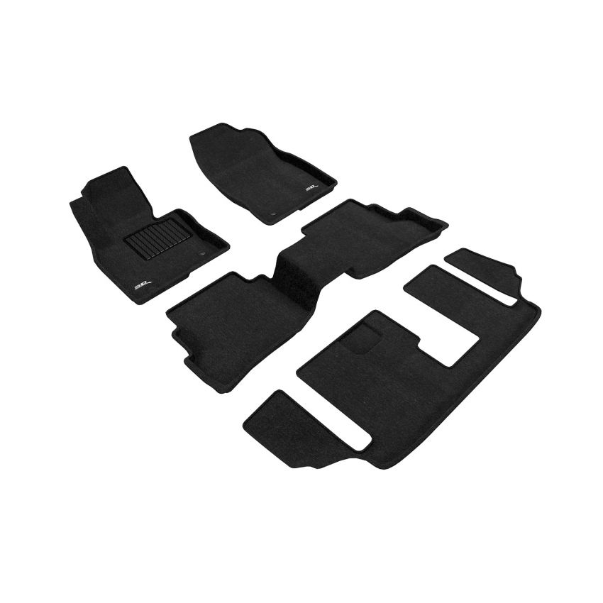 3D MAXpider L1MZ05704709 16-23 Mazda Cx-9 7-Seats Elegant Black R1 R2 R3