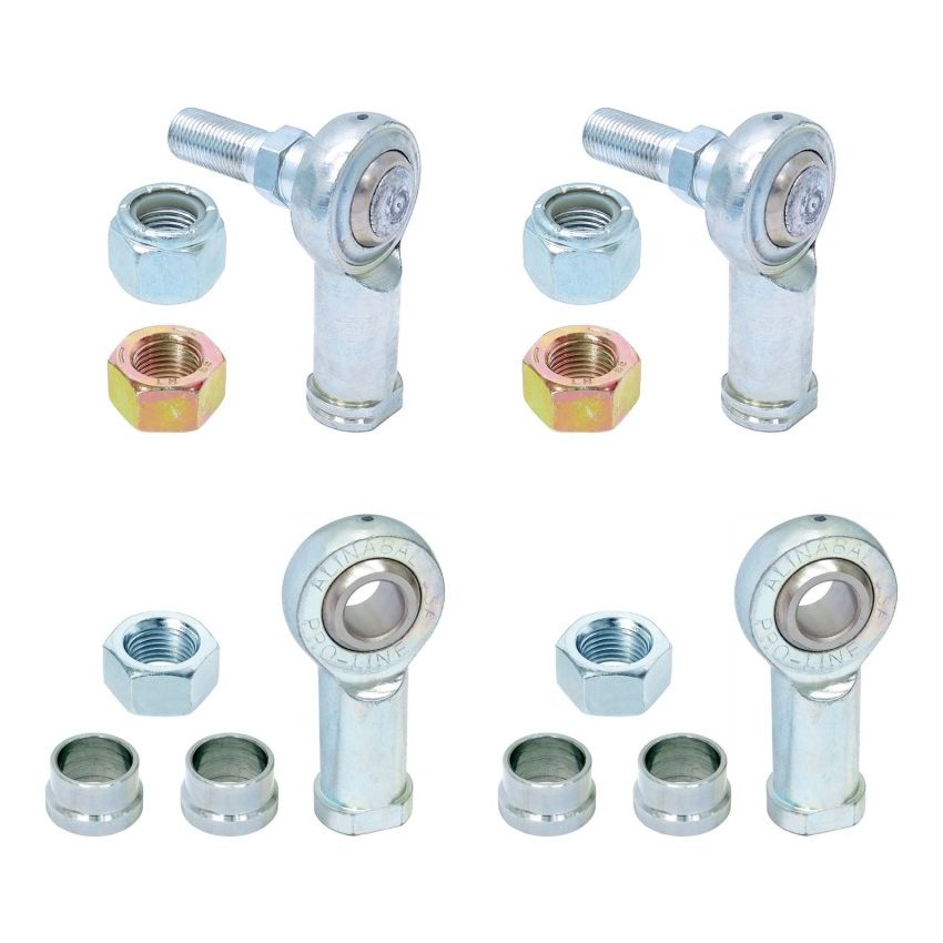 RockJock Adjustable Sway Bar End Link Rod End Pack for JT Rear Heim Style