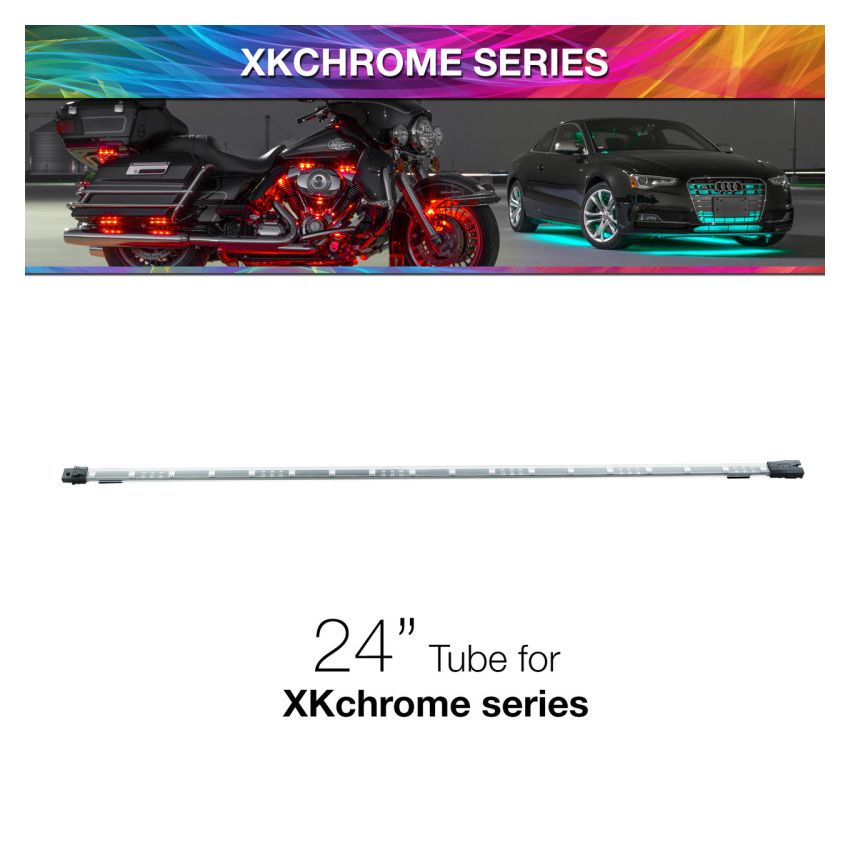 XKGLOW XK-4P-T-24 XK Glow 24in Multi Color LED tube for XKchrome & 7 Color Series