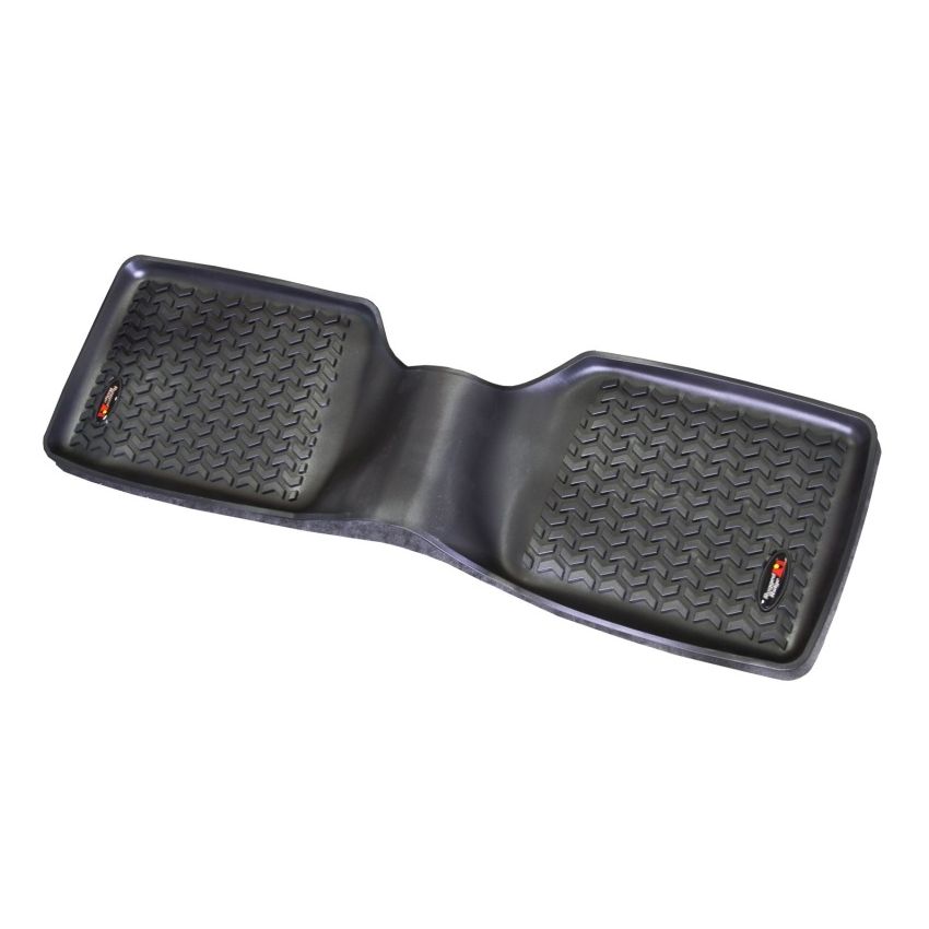 Rugged Ridge Floor Liner Rear Black 1984-2001 Jeep Cherokee XJ