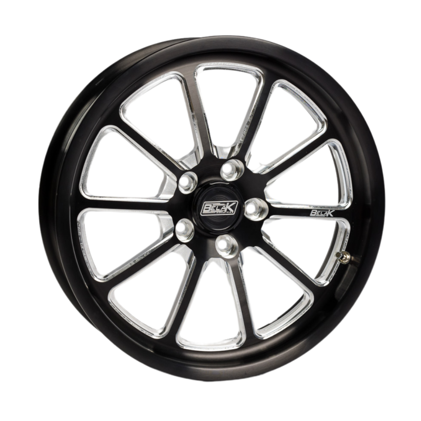 Belak Wheels 17045112S42BS-1PC Belak 17x4.5 / 2.25 BS / 5x112 BP / Series 4 Wheel - Monoblock (Req Spacer/Extended Studs)
