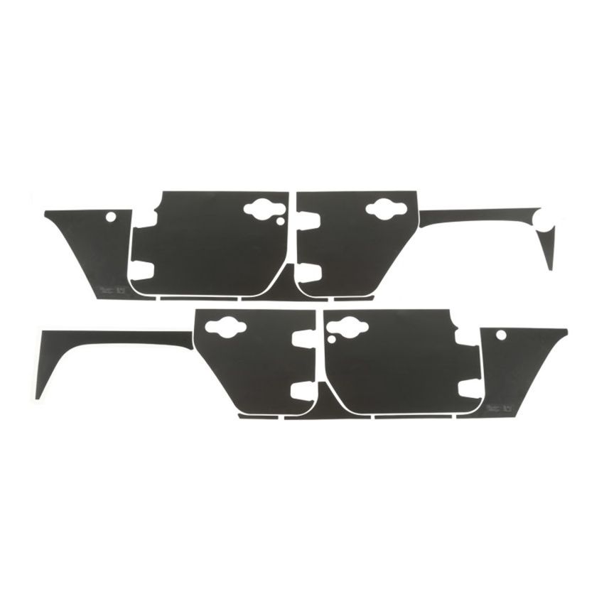 Rugged Ridge Magnetic Protection Panel kit 4-Dr07-18 Jeep Wrangler