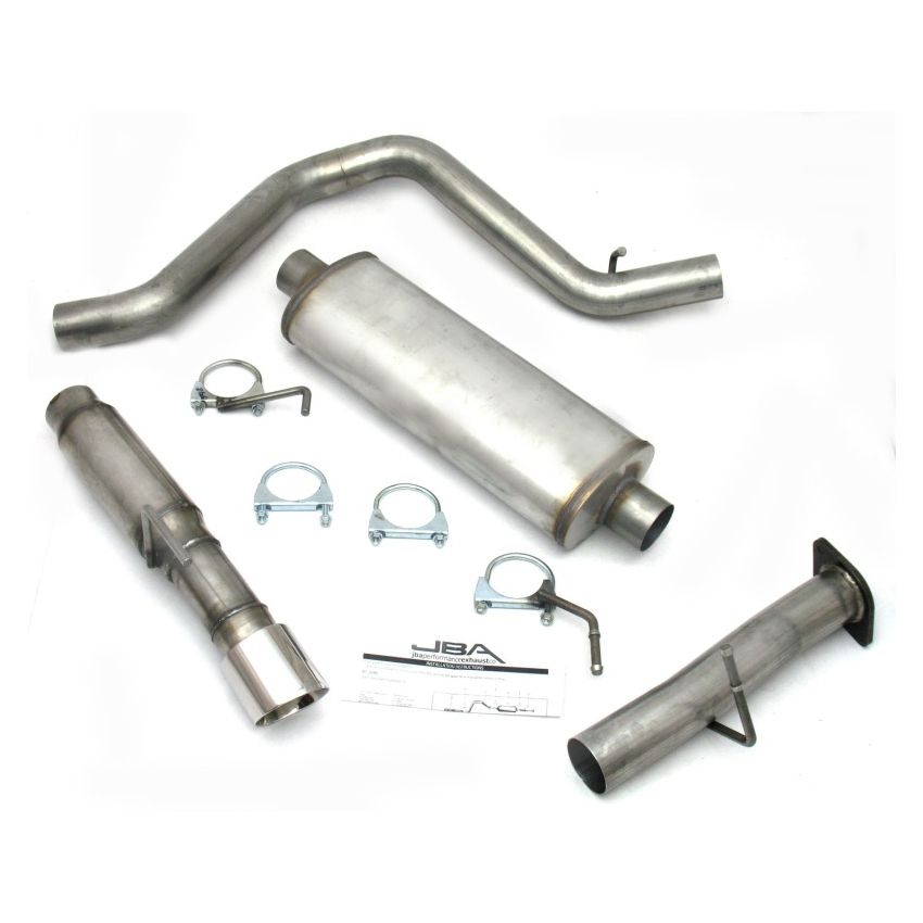 JBA 40-3048 07-08 Chevrolet Trail Blazer SS 6.0L 409SS Single Rear Exit Cat-Back Exhaust
