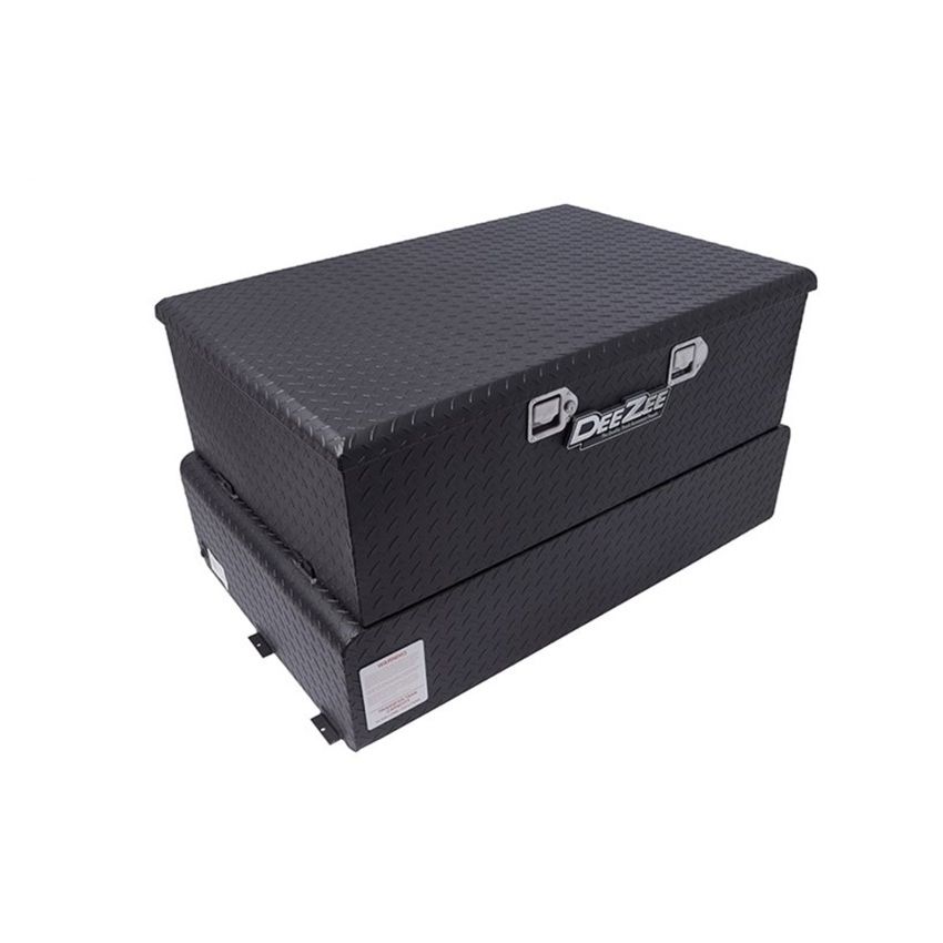 Dee Zee DZ92856TB Deezee Universal Tanks - Combo Black-Tread Aluminum