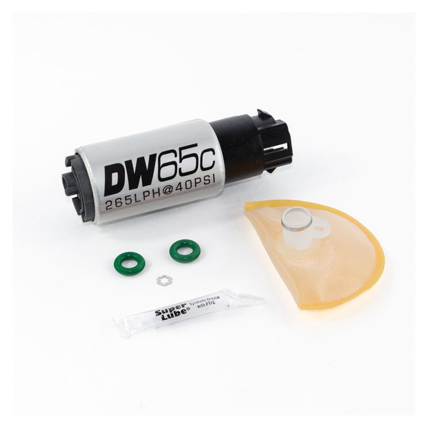 DeatschWerks 9-652-1008 265 LPH Compact In-Tank Fuel Pump w/ 08-12 WRX/ 08-15 STi / 05-09 LGT Set Up Ki