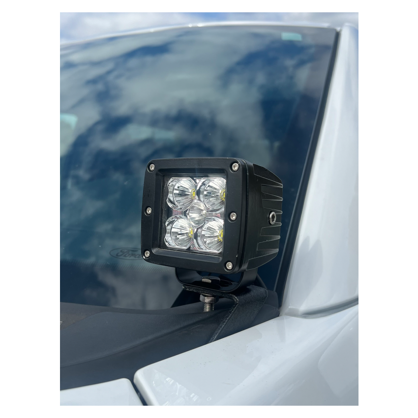 Fishbone Offroad FB21353 2015+ Ford F150 / 2017+ Raptor Pod Light Bracket - Black