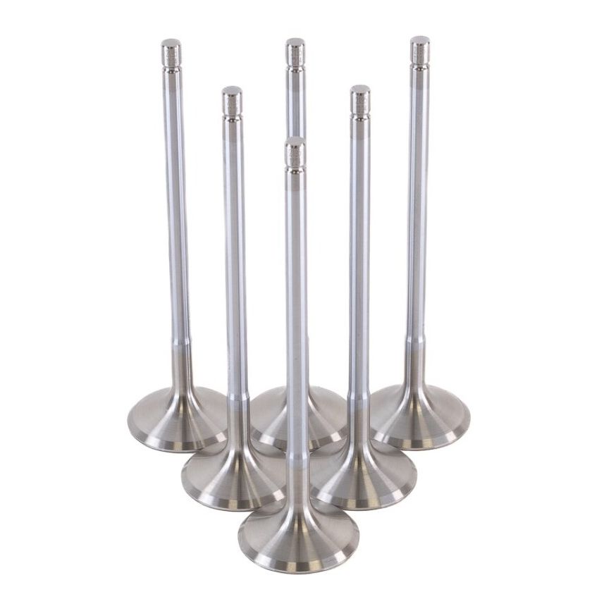 GSC Power Division 2195-6 GSC P-D Toyota G16E-GTS 32mm Head (STD) Chrome Polished Exhaust Valve - Set of 6