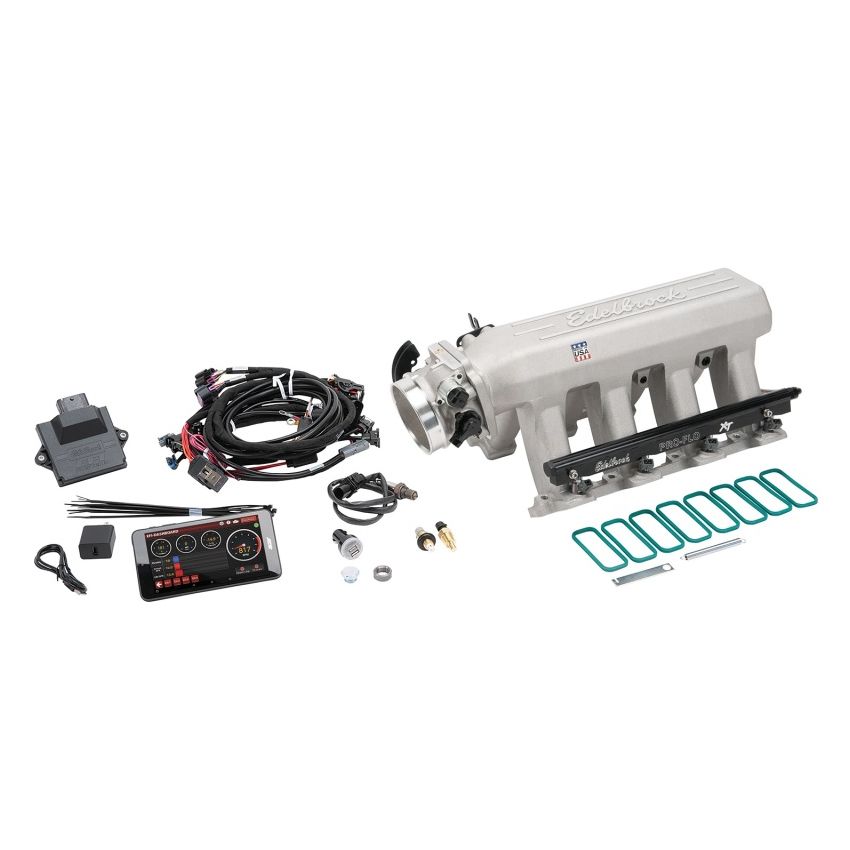 Edelbrock 35730 Pro Flo 4 XT EFI System Seq Port LS Gen III/IV Cathedral Port 550 HP Max 35lb/hr