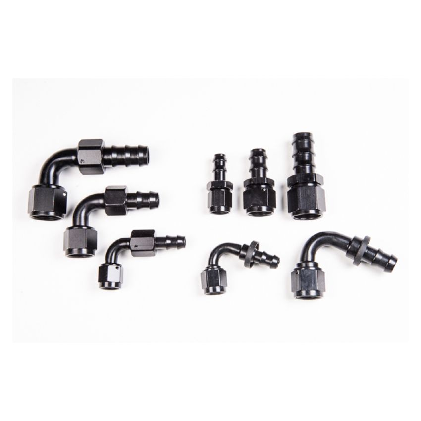 Radium Engineering 10AN Straight Pushlok Hose End