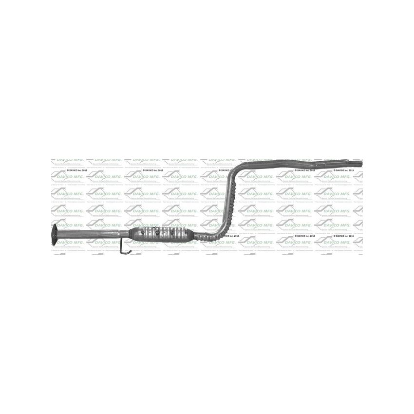 Davico 628782 Exhaust Pipe
