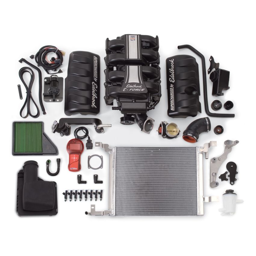 Edelbrock 1582 Supercharger Stage 1 - Street Kit 2010-2010 Ford Mustang 4 6L 3V w/ Tuner