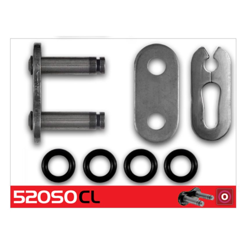 RK Chain 520SO-CL 520SO Clip Link - Natural