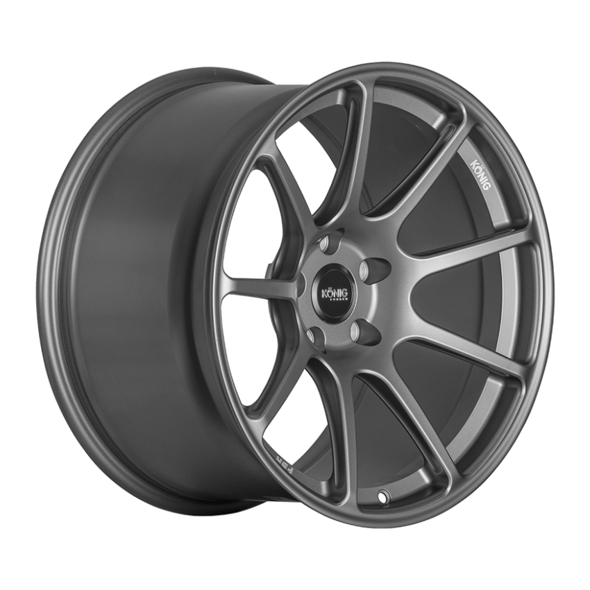 Konig F5R8852035S Forged F5R 18x8.5 5x120 ET35 Ash Silver Wheel (Knurled Bead)