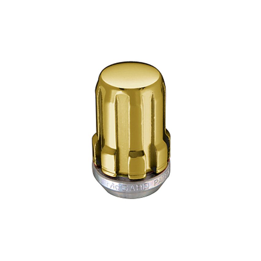 McGard (65002GD 12X1.5 MCG LUG NUT BX 50 SD GOLD (OAL 1.24