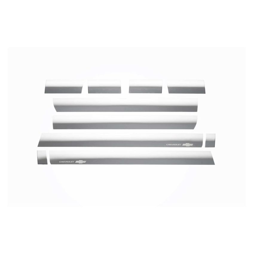 Putco 9751225 14-18 Chevy Silv LD - Crew Cab - 6.5in Bed - 10pcs Stainless Steel Rocker Panels