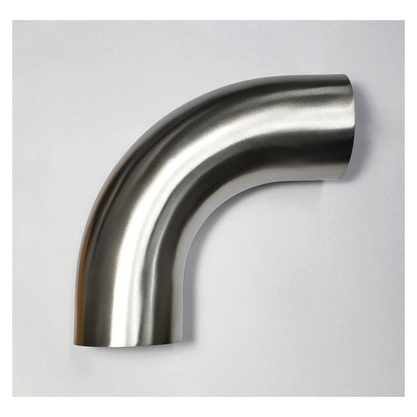 Stainless Bros 2.50in Diameter 1.5D / 3.75in CLR 90 Degree Bend Leg Mandrel Bend
