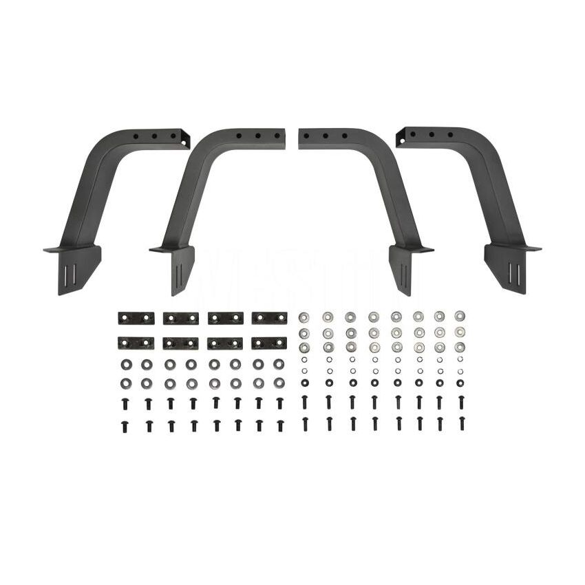 Westin 05-21 Toyota Tacoma Overland Cargo Rack Base - Textured Black