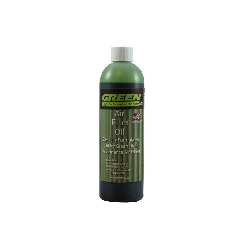 Green Filter USA 2001 Green Air Filter Synthetic Oil; 12oz.