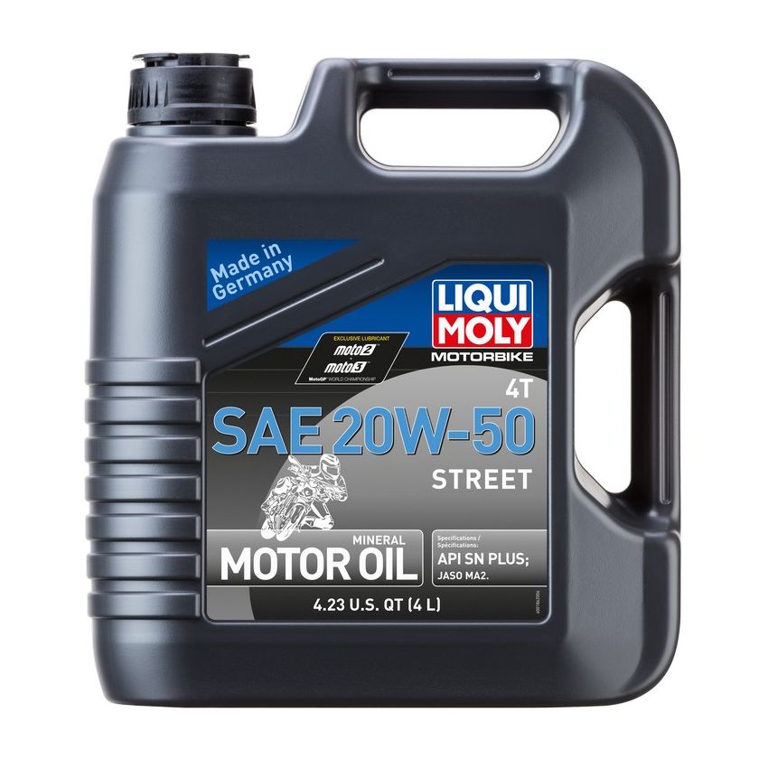 LIQUI MOLY 20064 Motorbike 4T SAE 20W-50 Street