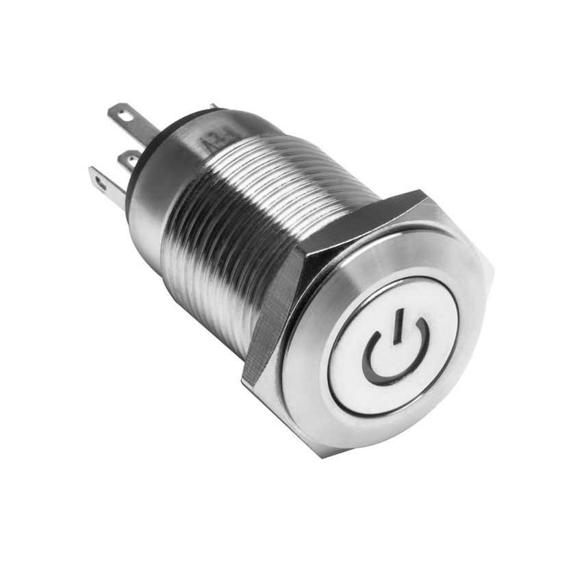 Oracle Lighting 2009-001 ORACLE Lighting Pre-Wired Power Symbol On/Off Flush Mount LED Switch