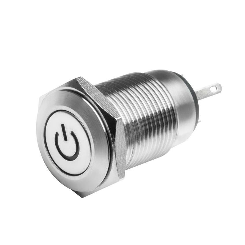 Oracle Lighting 2009-001 ORACLE Lighting Pre-Wired Power Symbol On/Off Flush Mount LED Switch