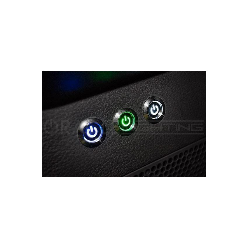 Oracle Lighting 2009-001 ORACLE Lighting Pre-Wired Power Symbol On/Off Flush Mount LED Switch