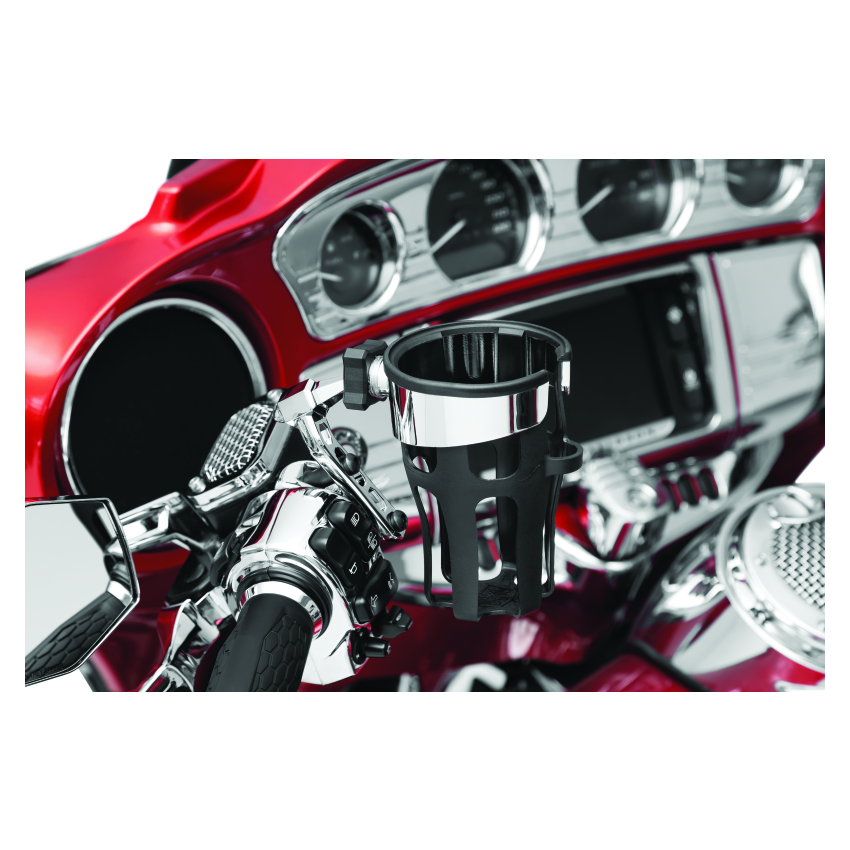 Kuryakyn 6484 Reflex Drink Holder-Perch Mount Chrome
