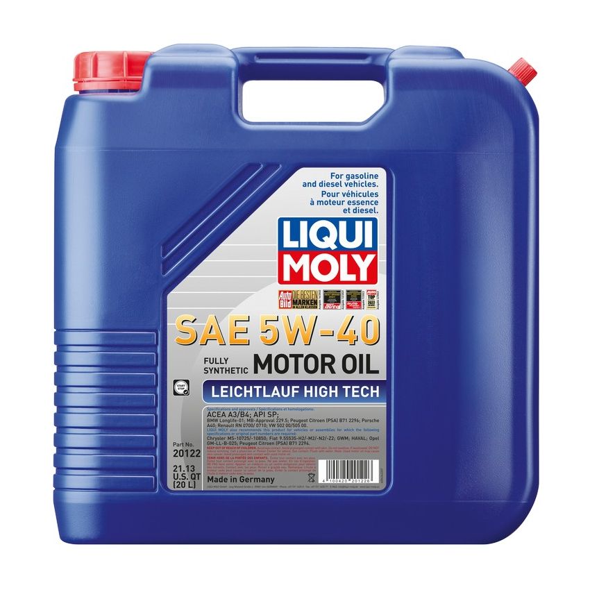 LIQUI MOLY 20122 Leichtlauf High Tech SAE 5W-40