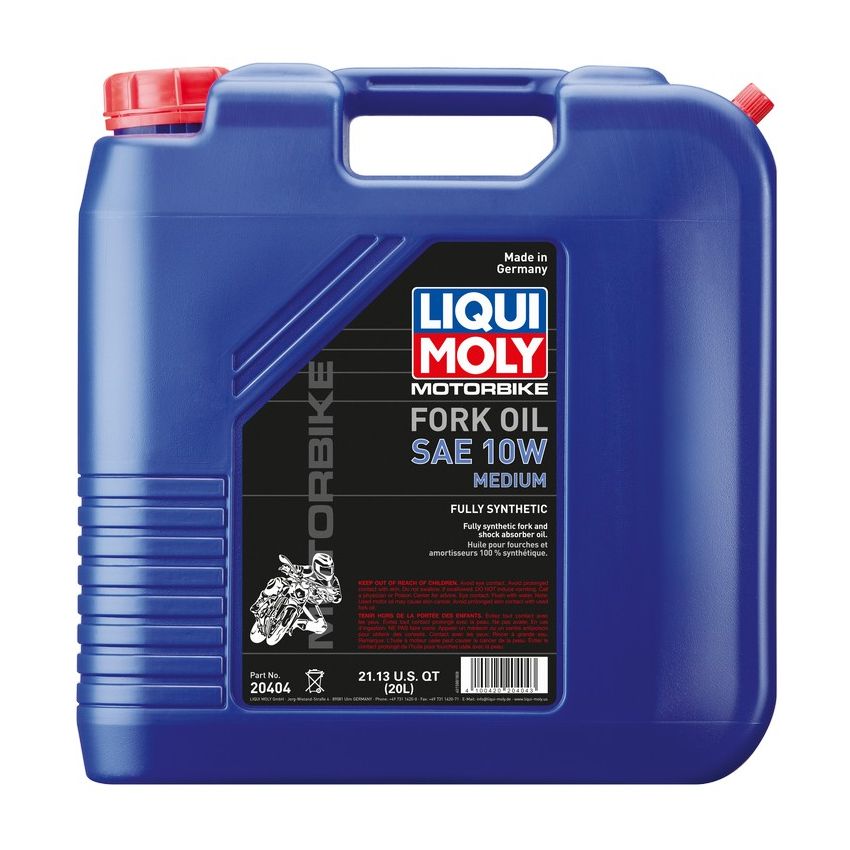 LIQUI MOLY 20404 Motorbike Fork Oil SAE 10W medium