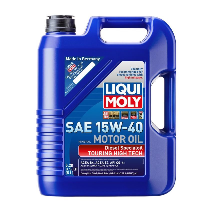 LIQUI MOLY 2044 Touring High Tech Diesel Special Oil SAE 15W-40