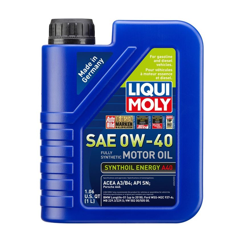 LIQUI MOLY 2049 Synthoil Energy A40 SAE 0W-40