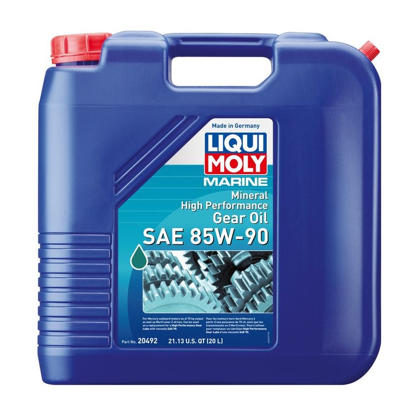 LIQUI MOLY 20492 Marine High Performance Gear Oil SAE 85W-90