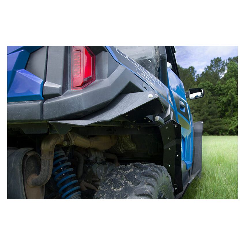 Seizmik 67-10008KIT 16-23 Polaris General 1000/ 4 HDPE Fender Flares Kit - Black