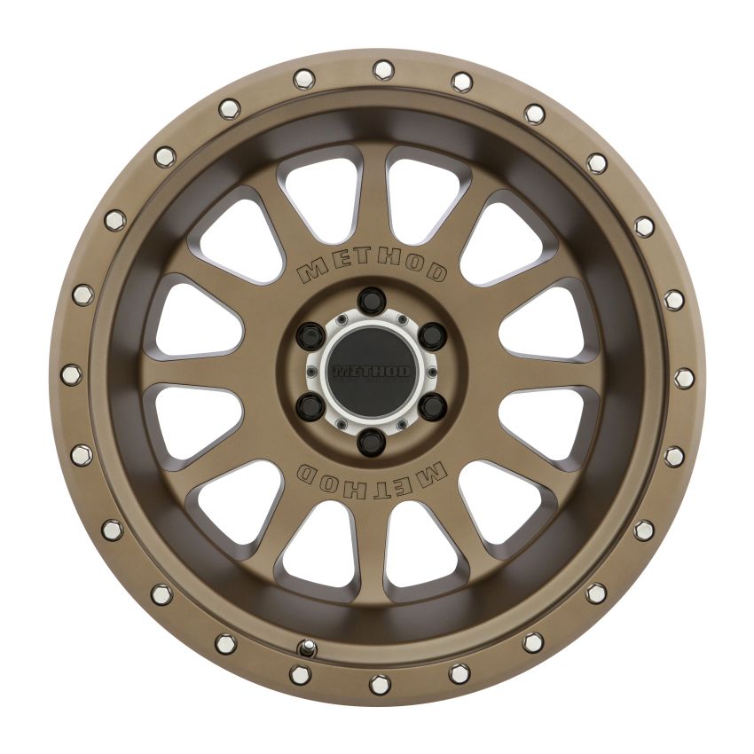 Method Wheels MR60521016924N Method MR605 NV 20x10 -24mm Offset 6x135 87mm CB Method Bronze Wheel