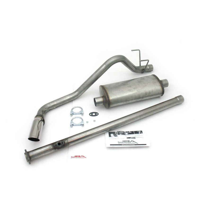 JBA 95-99 Toyota Tacoma (Xtra Cab) 2.4L/2.7L 409SS Pass Side Single Exit Cat-Back Exhaust