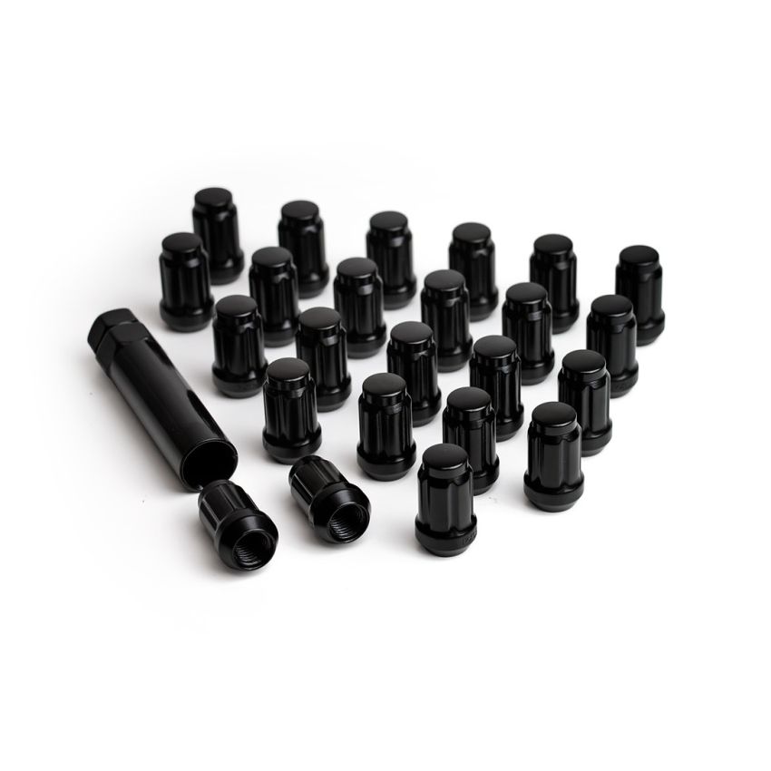 ICON 89141532B Alloys Lug Nut Kit Black - 14x1.5 - 32 Lug Nuts w/ Key