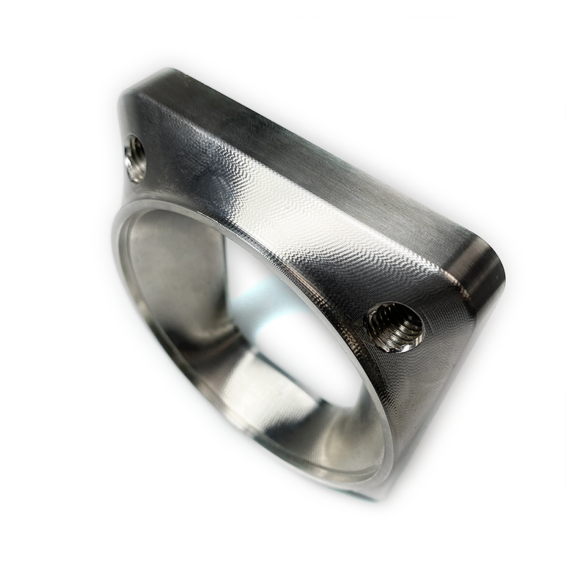 Stainless Bros 603-08954-0100 SS304 T4 Turbo Inlet Flange Undivided - M10 x 1.5mm (Threaded)