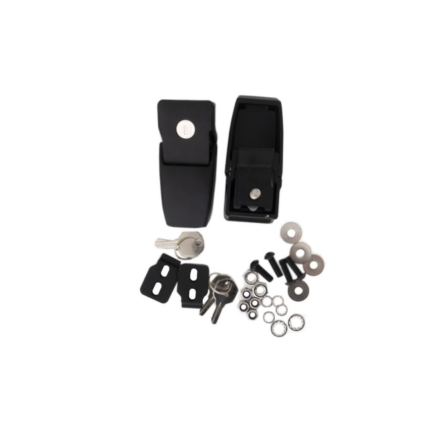 Rampage 2018-2019 Jeep Wrangler(JL) Sport 2-Door Locking Hood Catches - Black