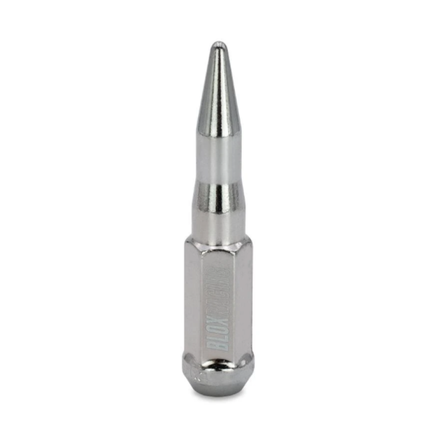 BLOX Racing Spike Forged Lug Nuts - Chrome 12 x 1.25mm - Single