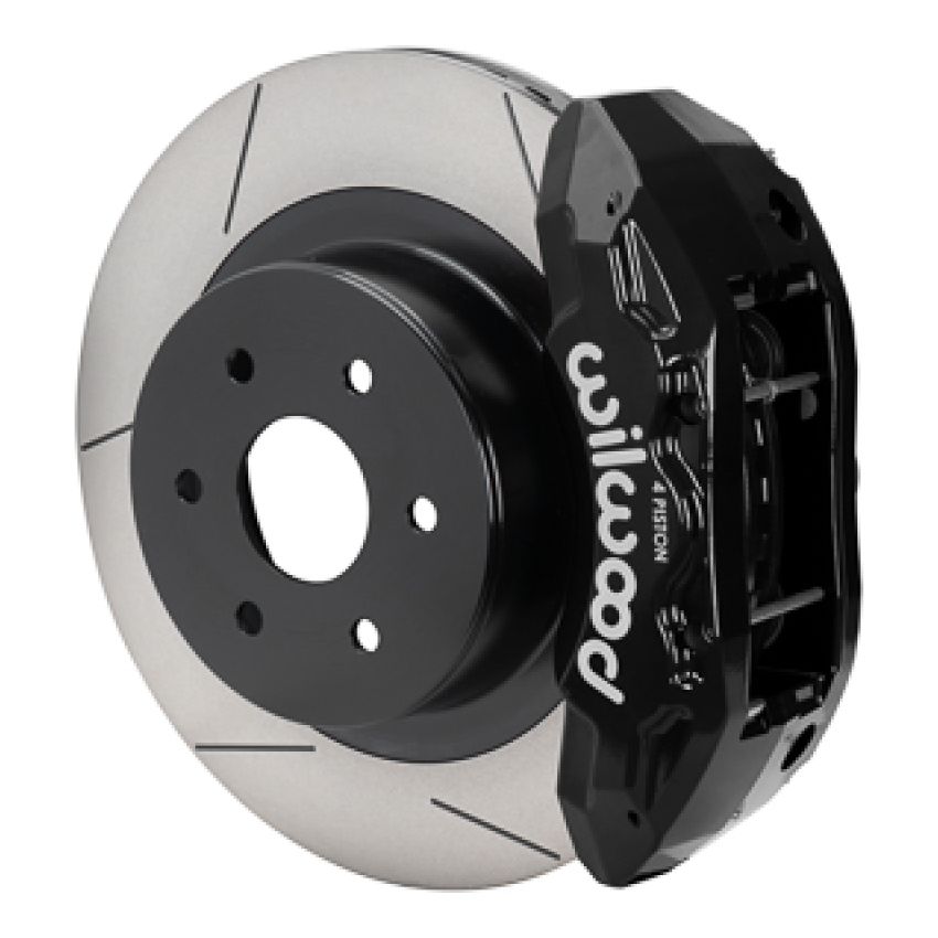 Wilwood 140-16861 99-18 Chevy Silverado/GMC Sierra 16x1.25 Slotted Rotor TX4R 4 Piston Rear Brake Kit