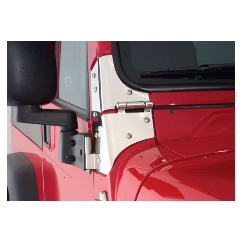 Rampage 1976-1983 Jeep CJ5 Windshield Hinge - Stainless