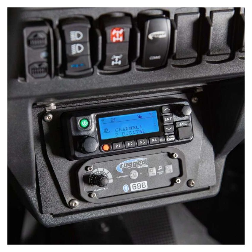 Rugged Radios MT-XP1-MM-RDM Polaris XP1 Mount Kit for M1 / G1 / RM60 / GMR45 Radio and Rugged Intercom Rugged RDM
