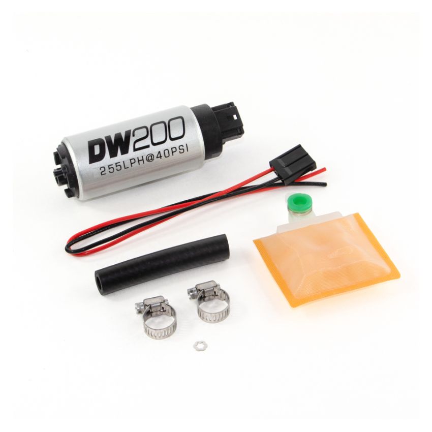 DeatschWerks 9-201-1000 255 LPH In-Tank Fuel Pump w/ Universal Set Up Kit