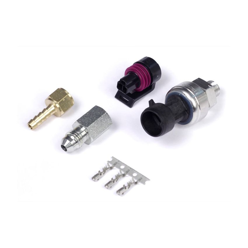 Haltech HT-010130 7 Bar TI MAP Sensor 1/8 NPT w/Plug & Pins/-4 AN & 5mm Hosetail Adaptors