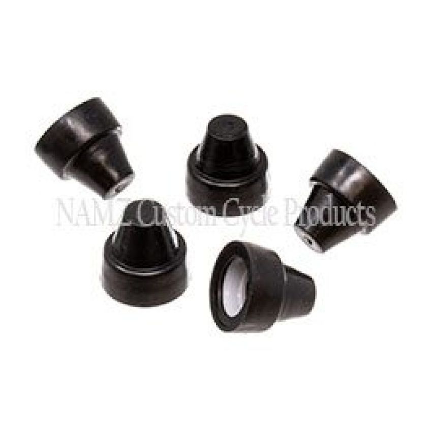 NAMZ NTRB-B01 OEM Tripometer Reset Button Rubber Boot Cover w/Nut - 5 Pack (HD 67880-94)